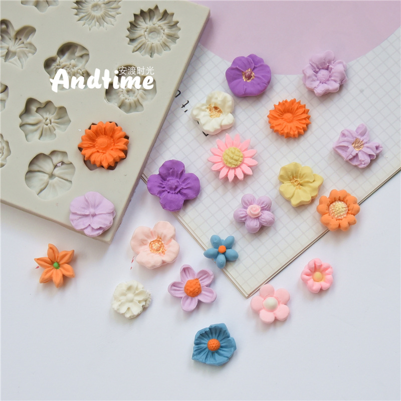 diy翻糖花瓣干佩斯蛋糕装饰模具