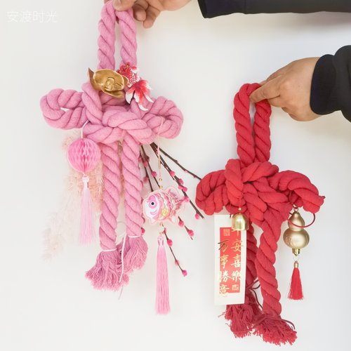 2025新年装饰门挂件手工diy材料