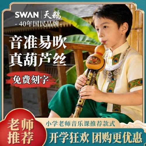 十大名牌天鹅专业演奏葫芦丝