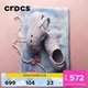 2026春季 女沙滩鞋 新款 泡芙花簇洞洞鞋 213121 Crocs卡骆驰经典