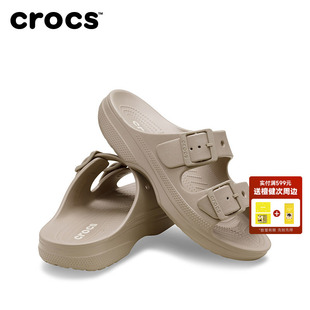 Crocs卡骆驰经典自在女士凉鞋拖鞋秋季沙滩鞋花园鞋女鞋|213586