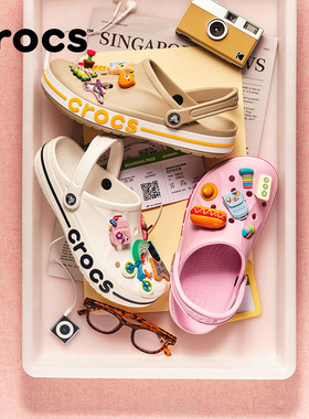 Crocs洞洞鞋卡骆驰沙滩鞋户外拖鞋凉鞋花园鞋男平底鞋女鞋|205089