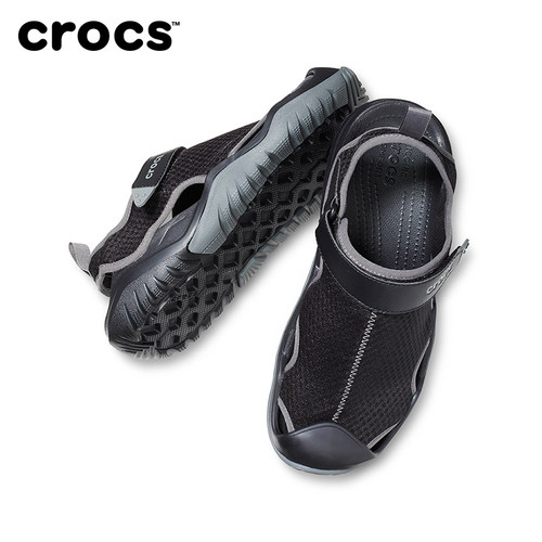 crocs运动风男士沙滩外穿涉水鞋