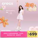 凉鞋 白鹿同款 女鞋 Crocs卡骆驰经典 211448 泡芙花束洞洞鞋