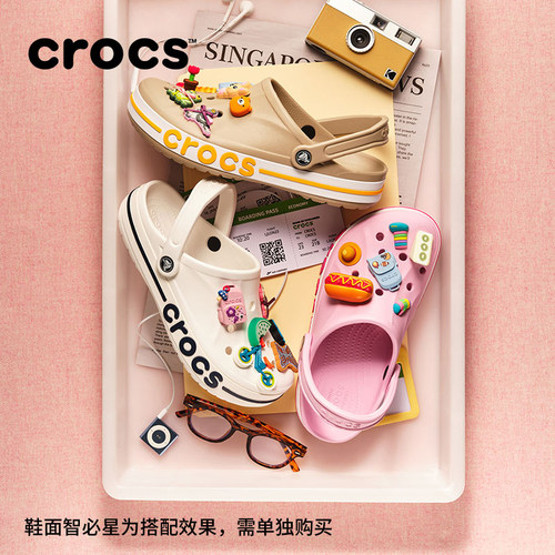 Crocs贝雅洞洞鞋沙滩鞋