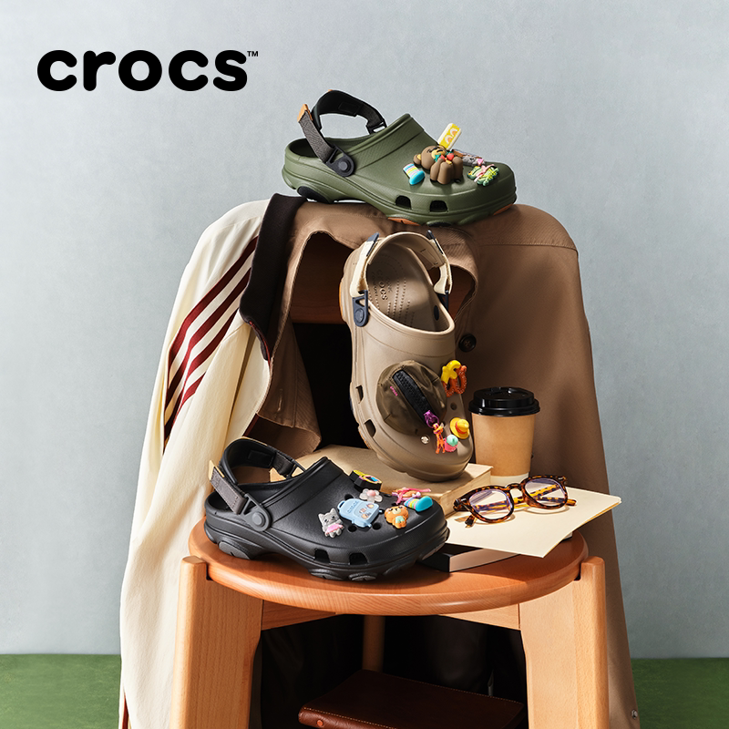 Crocs卡骆驰经典特林洞洞鞋男沙滩鞋溯溪鞋凉鞋|206340