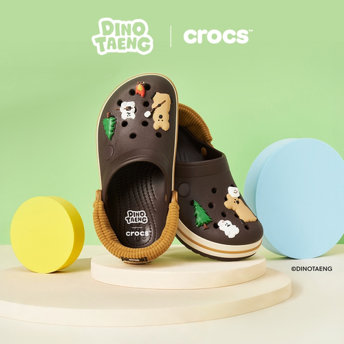 Crocs卡骆驰LINE FRIENDS 呆萌町卡骆班洞洞鞋|213724