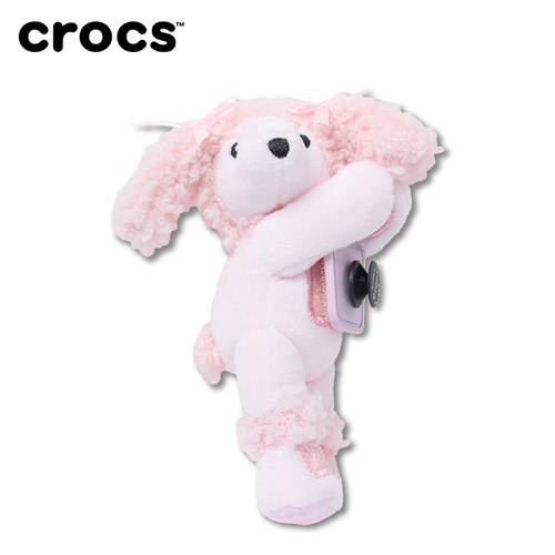 Crocs卡骆驰智必星配件洞洞鞋花 布偶贵宾犬