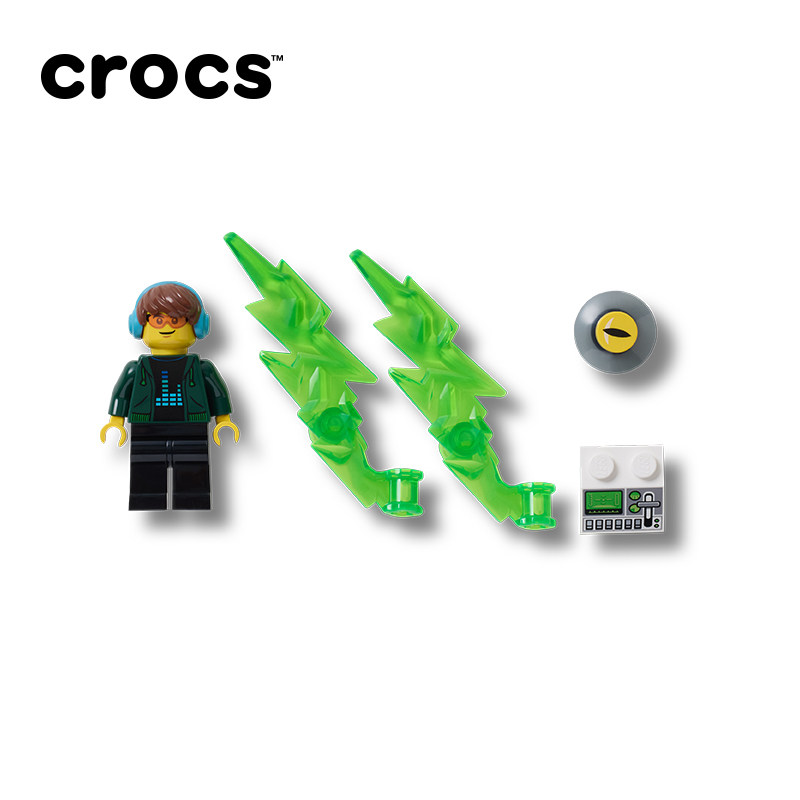 Crocs卡骆驰智必星配件洞洞鞋花 乐高游戏系列