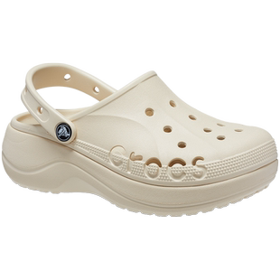 Crocs卡骆驰贝雅云彩洞洞鞋女鞋沙滩鞋户外厚底凉鞋拖鞋|208186