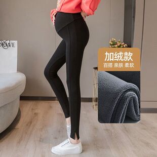 断码清仓|孕妇裤秋冬2026新款外穿运动裤休闲加绒加厚小脚打底裤