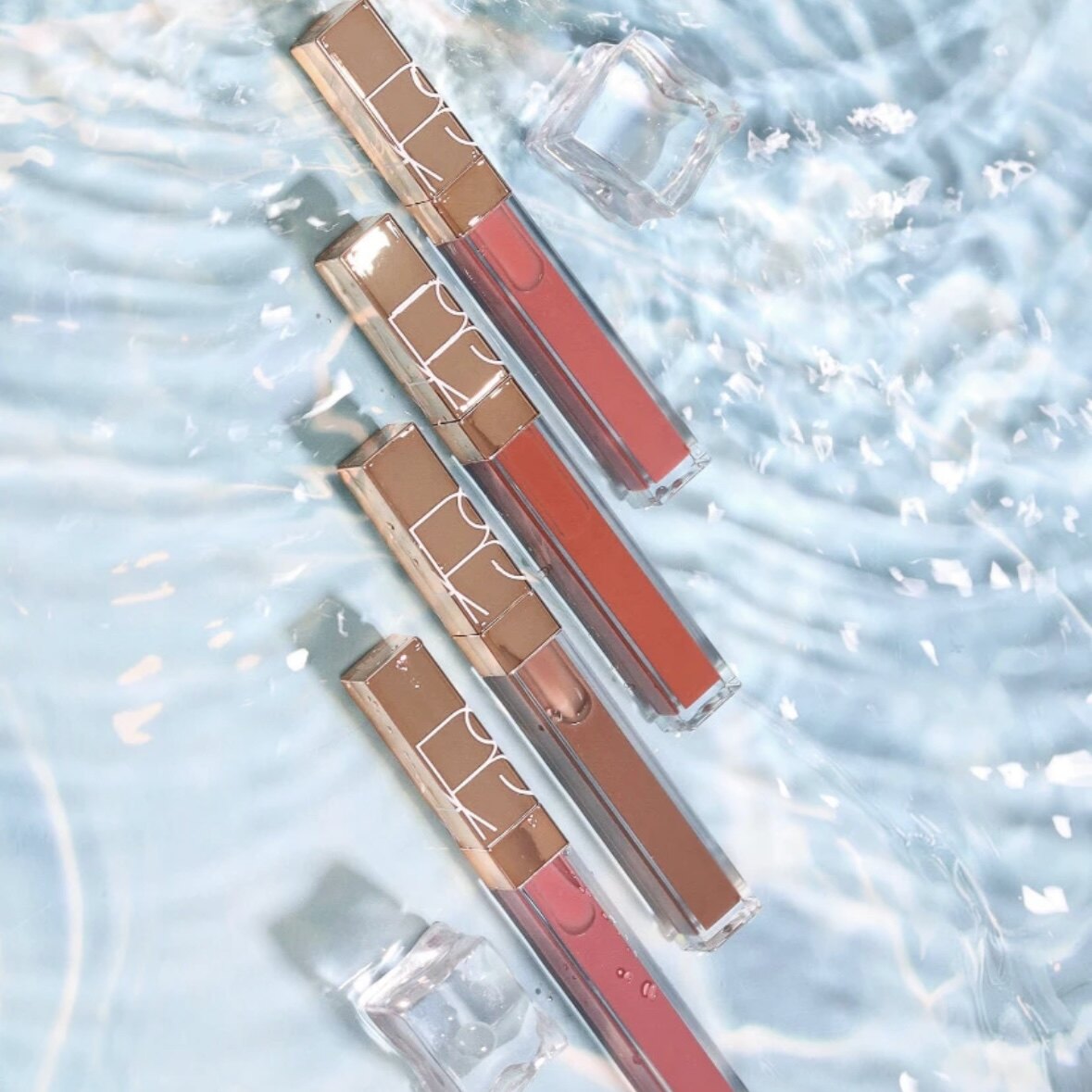 新色!Nars粉金管水光唇釉阿拉贡888 276 277 Aragon nympho切尔西