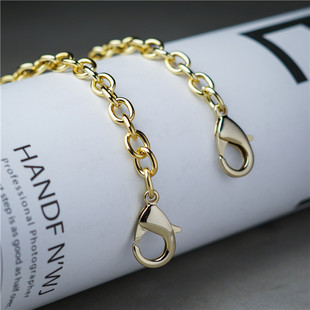 米勒斯包链条配件单买金色复古高档斜挎包链金属包带迷你小包挂链