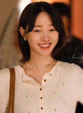 白百何同款珍珠项链女天然淡水珠轻奢百搭小众设计高级感颈链配饰