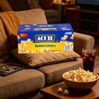 American direct mail ACT II butter microwave popcorn Cinema-grade zero-sugar salty and fragrant rice grains binge-watching snacks thumbnail 7