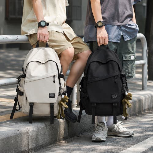 书包女双肩背包男初中高中大学生