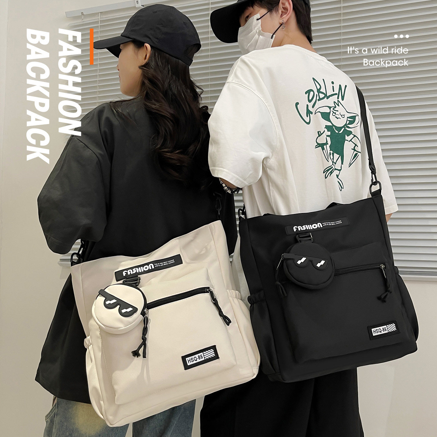 手提袋学生拎书作业补课包书包袋子男款大容量初中生美术包斜挎包