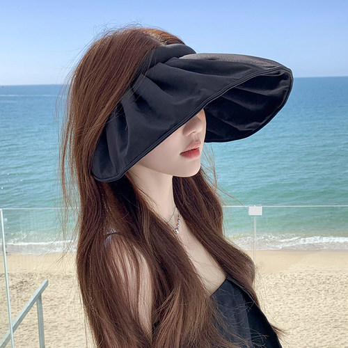 大帽檐防晒帽夏季太阳帽子女
