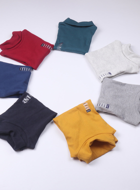 男女童宝宝春秋冬高领打底衫法单儿童纯棉弹力高领衫百搭T恤