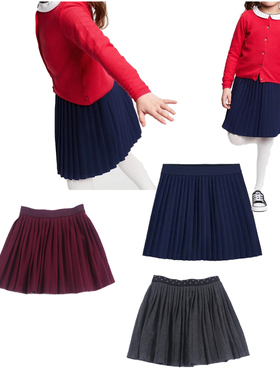 女童夏季短裙法国OK家洋气棉质半身裙森系碎花半裙高品质童装