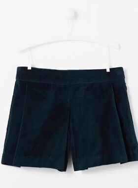 女童秋冬洋气短裤轻奢纯棉弹力舒适洋气中腰短裤外穿淑女裤子