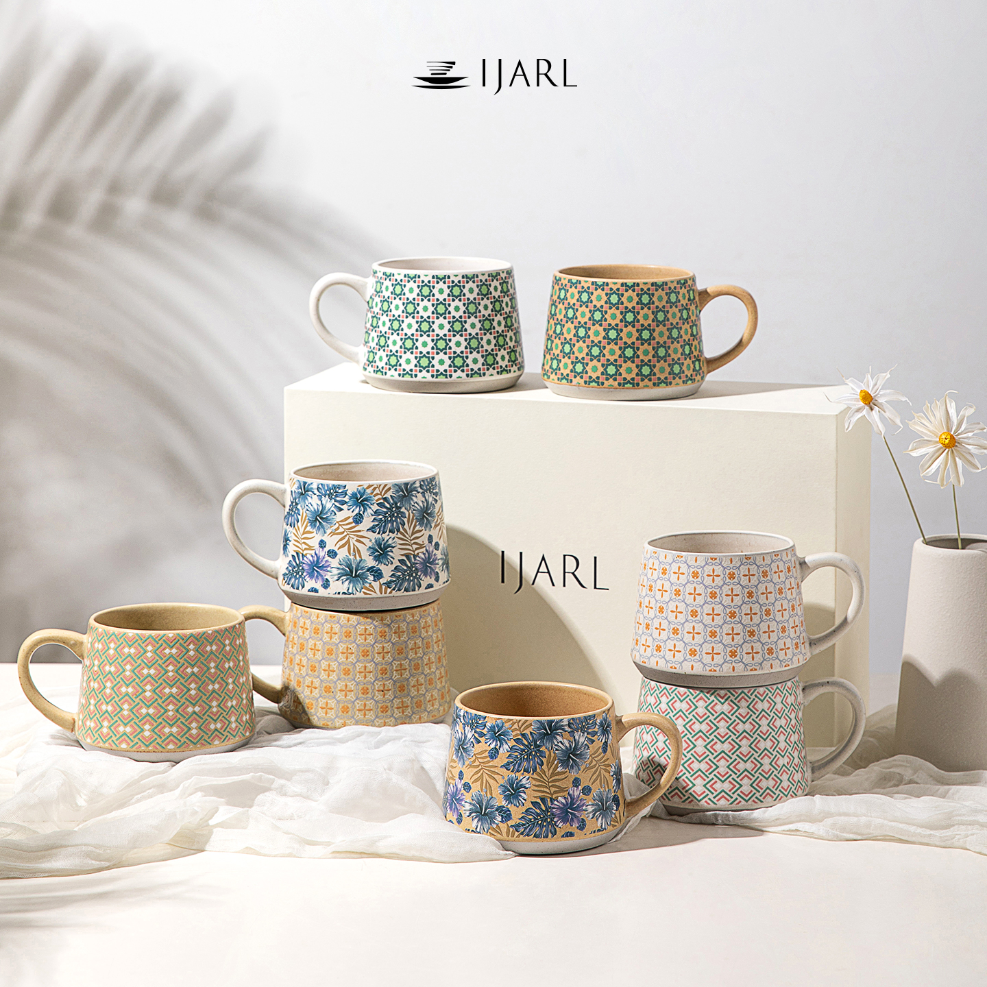 复古陶瓷马克杯家用办公室咖啡杯