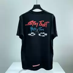 Trendy Brand 2026 New Pocket Print Sanskrit Letter Simple Unisex Fashion Casual Pure Cotton Short-Sleeve T-Shirt
