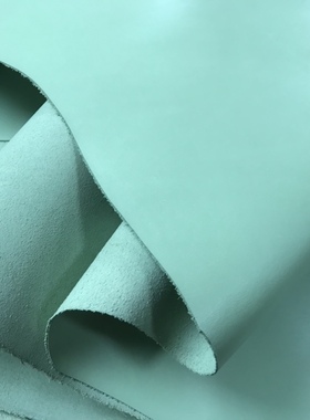 意大利平纹小牛皮 1.0mm三色 薄荷绿/红色/白色 11-14尺 150/张