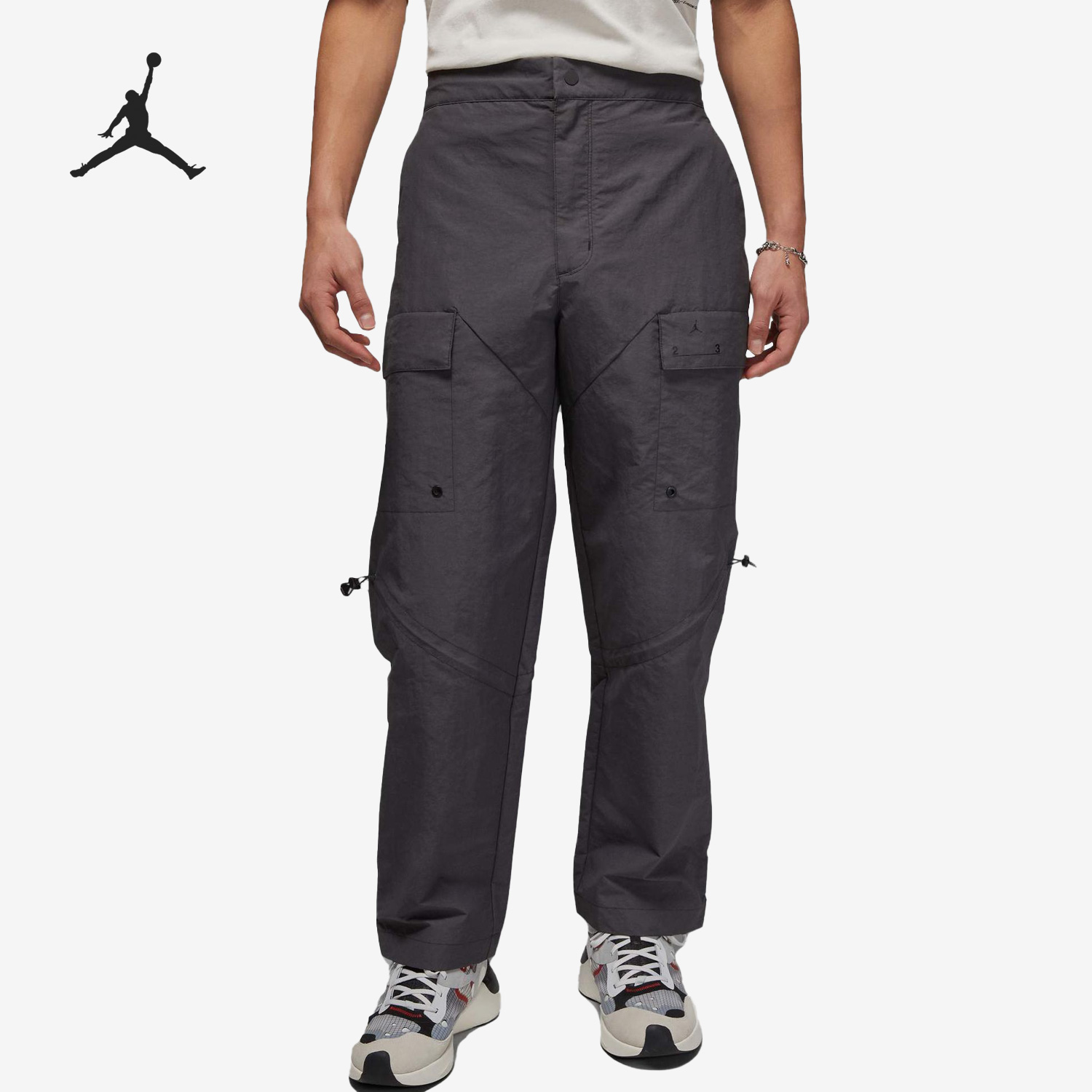 Nike/耐克正品2023新款JORDAN 23男子梭织运动长裤DV7698-022