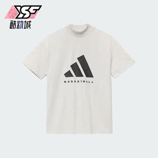 Basketball男女运动休闲短袖 T恤IR8491 阿迪达斯正品 Adidas