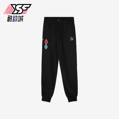 Puma/彪马正品新款男女CNY系列保暖针织束脚长裤625837-01