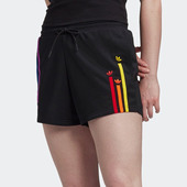 女子运动休闲短裤 Adidas 新品 三叶草2020夏季 GJ6587 阿迪达斯正品