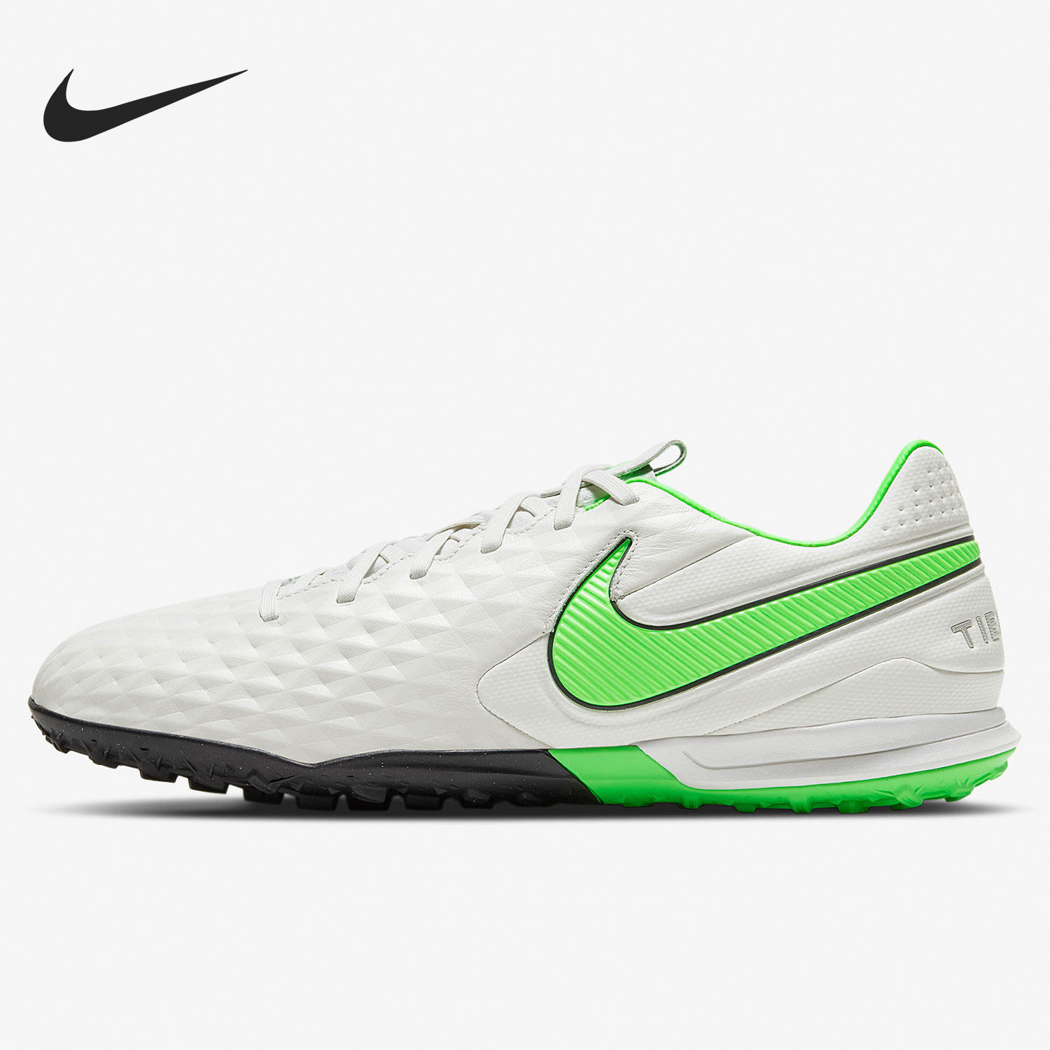 Nike/耐克正品传奇8次顶牛皮人造草碎钉男子足球鞋 AT6136-030