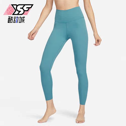耐克女士新款高腰九分紧身裤