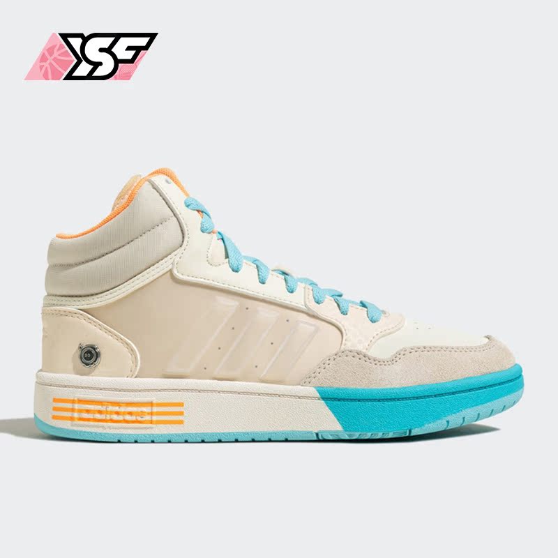 Adidas/阿迪达斯正品neo HOOPS 3.0 MID男女运动休闲鞋HP9946