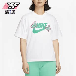 女子运动透气休闲圆领户外短袖 Nike 耐克正品 新款 100 FD2526