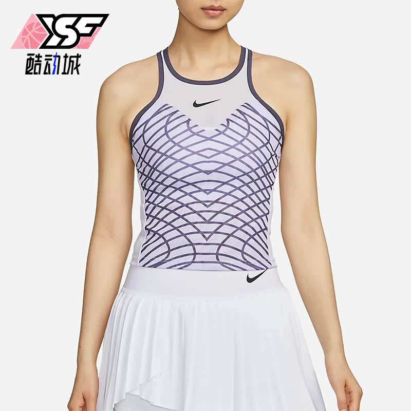 Nike/耐克正品Court Dri-FIT 女子梭织运动无袖T恤DR9755-536