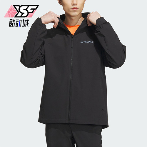 Adidas/阿迪达斯男士软壳衣外套