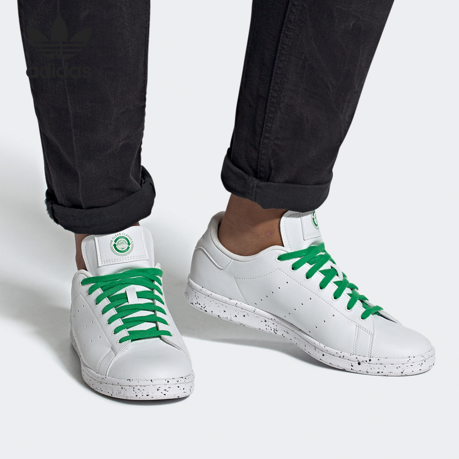 Adidas/阿迪达斯正品 三叶草 STAN SMITH 男女经典运动鞋FU9609