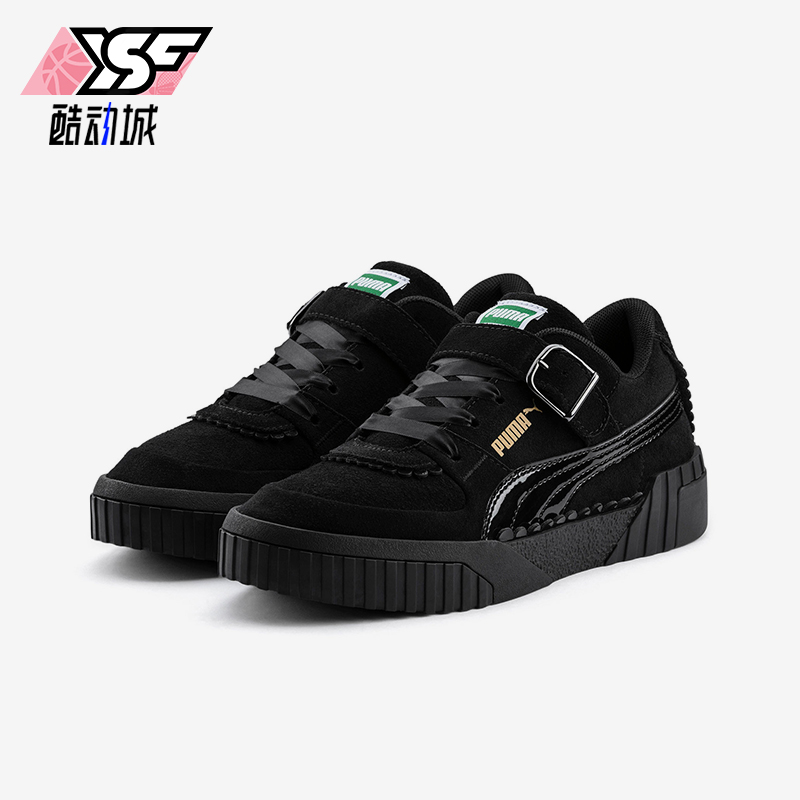 Puma/彪马正品春季女士厚底耐磨休闲运动低帮板鞋370128-01