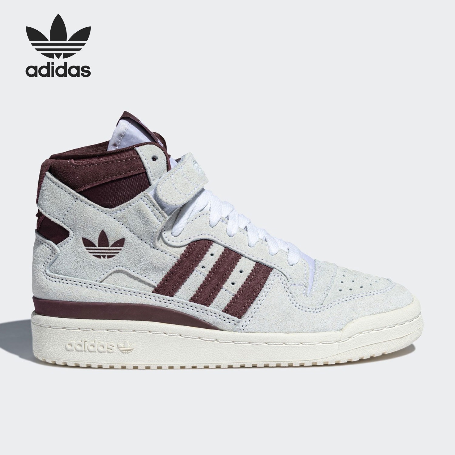 Adidas/阿迪达斯正品三叶草FORUM 84 HI女子休闲板鞋GY0825