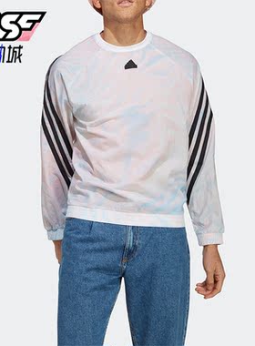 Adidas/阿迪达斯正品春季新款男子运动宽松套头卫衣IC8264