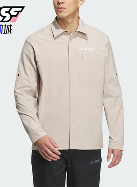 Adidas/阿迪达斯正品SLEEVESHIRT男子户外运动翻领夹克IL8943