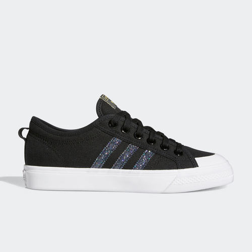 Adidas/阿迪达斯正品三叶草 NIZZA W 女子低帮经典休闲板鞋FX9004