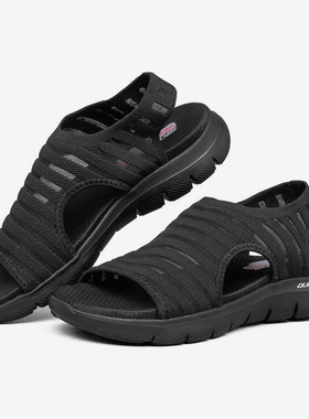 Skechers/斯凯奇正品2021女子轻便百搭休闲凉鞋沙滩鞋 119121