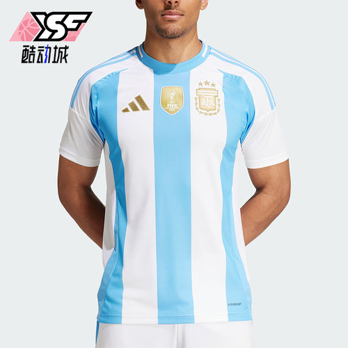阿迪达斯男士阿根廷队球迷版T恤