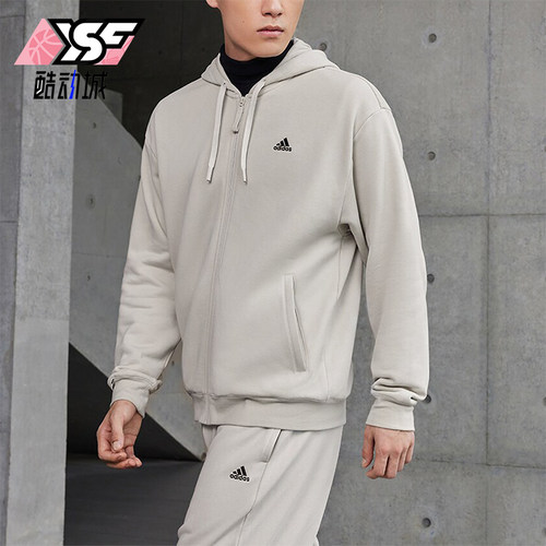 Adidas/阿迪达斯情侣款连帽外套