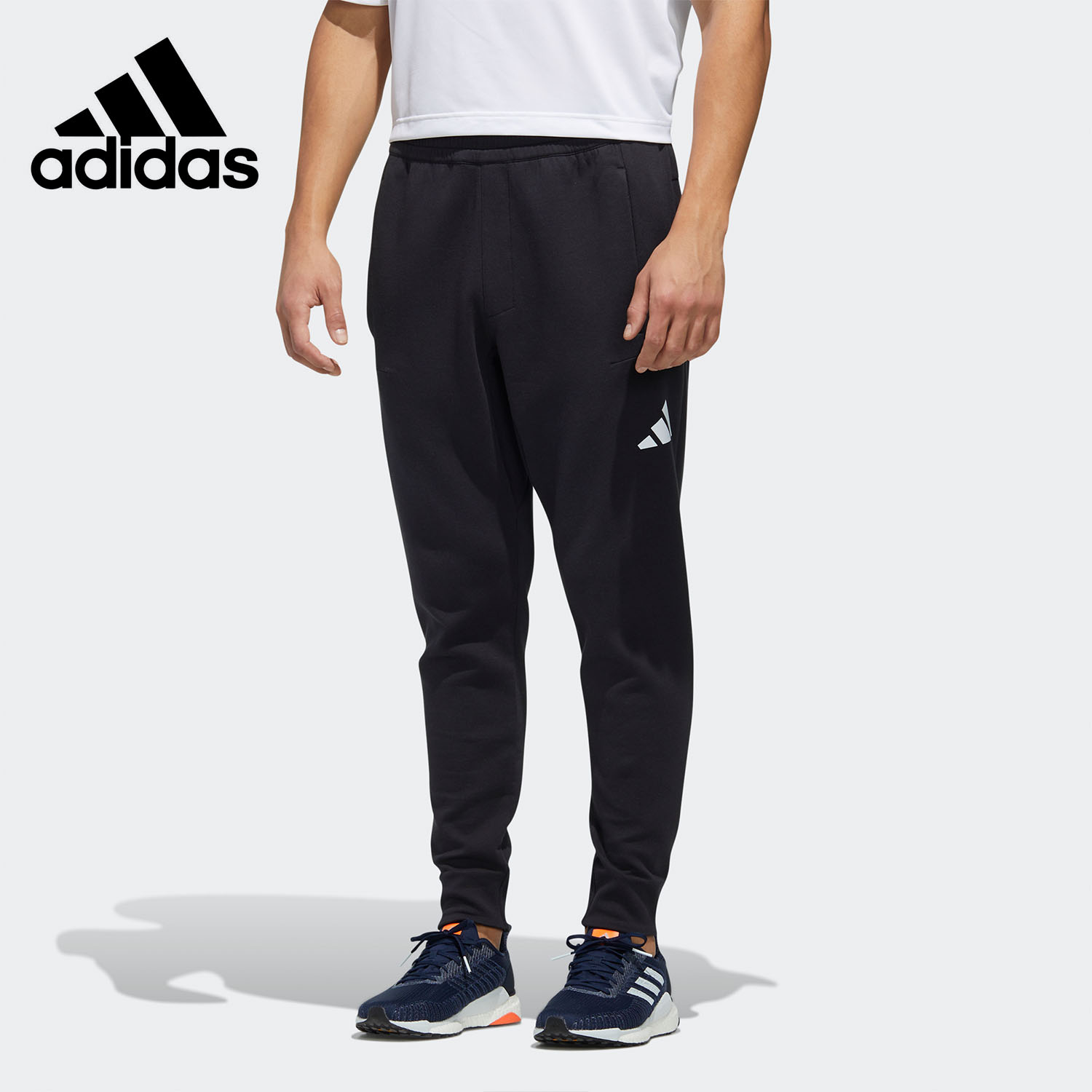 Adidas/阿迪达斯正品春季 O2 PNT KN 男子运动型格裤子FM9407