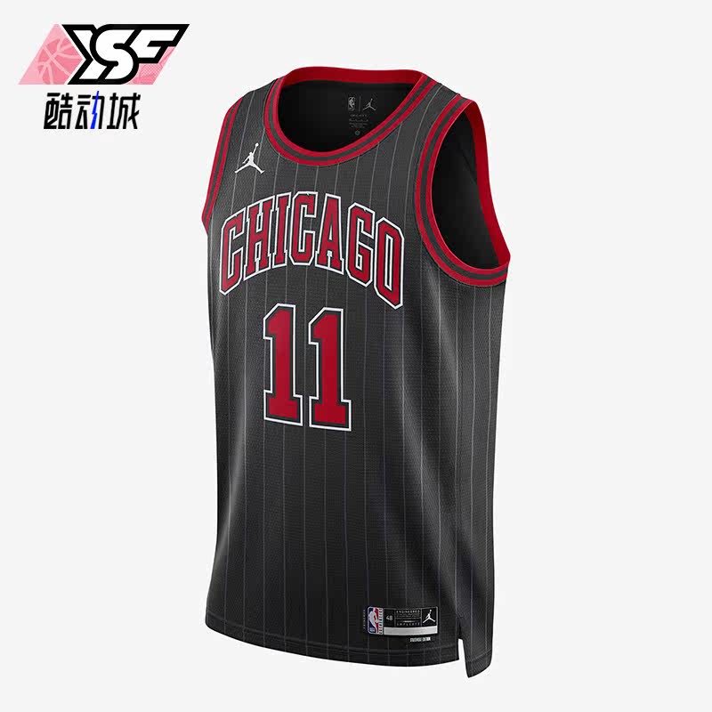 Nike/耐克正品JORDAN芝加哥公牛队男士篮球背心DO9521-010