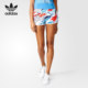 运动休闲超短裤 三叶草女子沙滩新款 BJ8375 阿迪达斯正品 Adidas